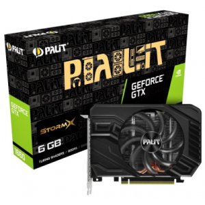 Відеокарта Palit GeForce GTX1660 6144Mb StormX (NE51660018J9-165F) рейтинг