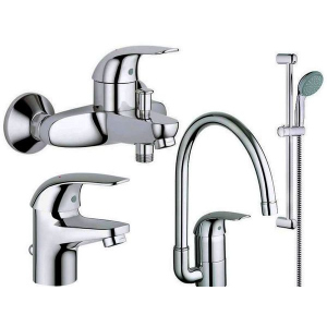 Набір змішувачів Grohe Euroeco 123242K