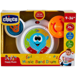 Игрушка музыкальная Chicco Music Band Drum (06993.10) лучшая модель в Харькове