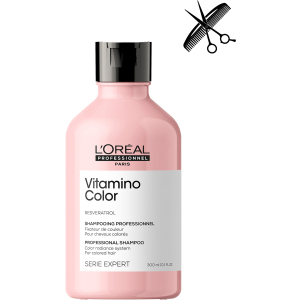 купить Профессиональный шампунь L'Oreal Professionnel Serie Expert Vitamino Color для защиты и сохранения цвета окрашенных волос 300 мл (3474636975518)