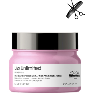 Професійна маска L'Oreal Professional Serie Expert Liss Unlimited для розгладження неслухняного волосся 250 мл (3474636975990) надійний