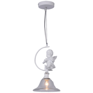 Люстра Arte Lamp A4288SP-1WH 40W E27 прозорий (A4288SP-1WH) надійний