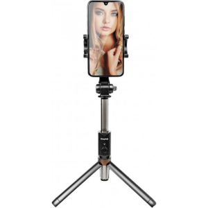 Трипод Dispho WS-18002 Selfie Stick Tripod Bluetooth Black (DSP-WS18002) ТОП в Харкові