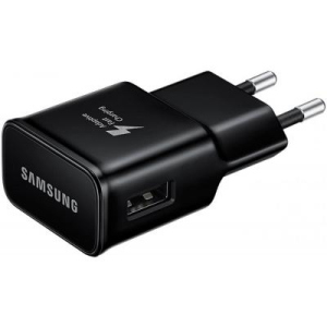 хороша модель Зарядний пристрій Samsung 2A + Type-C Cable (Fast Charging) Black (EP-TA20EBECGRU)