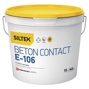 купить Грунтовка адгезионная Siltek E-106 Beton Contact 10л