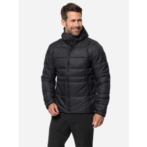 Пуховик синтетичний Jack Wolfskin Argon Thermic Jacket M 1205302-6000 XL Чорний (4060477923444) краща модель в Харкові