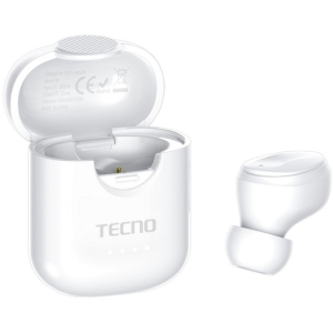 Bluetooth-гарнитура Tecno Minipods M1 White