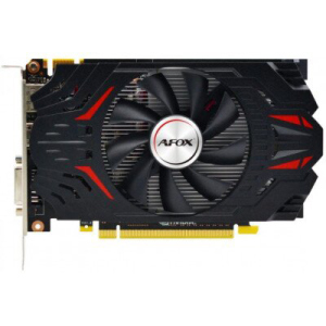 AFOX PCI-Ex GeForce GTX 750 2GB GDDR5 (128bit) (1020/5000) (DVI, VGA, HDMI) (AF750-2048D5H6-V3)