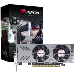 AFOX Видеокарта Geforce GTX750 2GB GDDR5 128Bit DVI HDMI VGA LP Dual Fan лучшая модель в Харькове