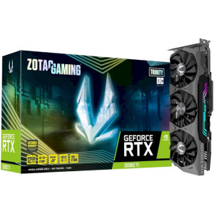 Відеокарта Zotac nVidia GeForce RTX 3080 Ti Trinity OC 12Gb (ZT A30810J 10P) краща модель в Харкові