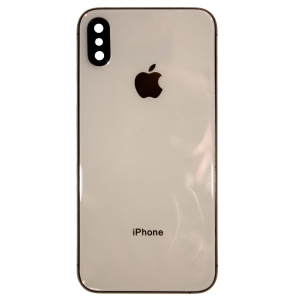 Крышка задняя iPhone XS с рамкой Gold лучшая модель в Харькове