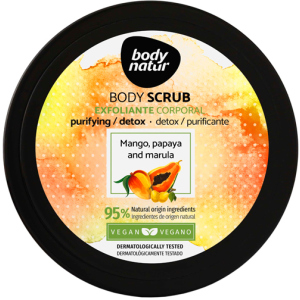 Скраб для тела Body Natur Body scrub Mango Papaya and Marula 200 мл (8414719408101) рейтинг