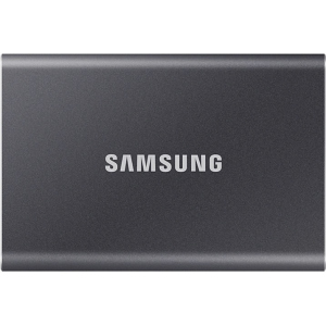 купити Samsung Portable SSD T7 1TB USB 3.2 Type-C (MU-PC1T0T/WW) зовнішній сірий