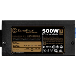 хороша модель Блок живлення Silverstone Strider 500W 80+ Gold (SST-SX500-LG)