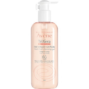 Очищаючий гель Avene TriXera Nutrition для сухої шкіри обличчя та тіла 400 мл (3282770074710) в Харкові