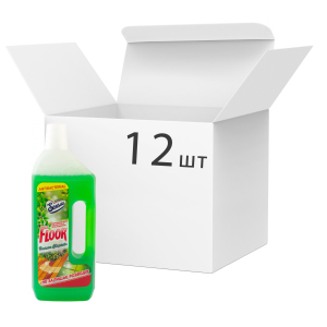 Упаковка засобу для миття універсального Floor Весняна свіжість 750 мл х 12 шт (4820167004354) ТОП в Харкові