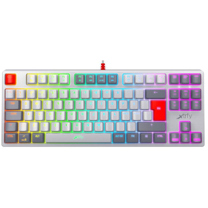 Клавіатура провідна Xtrfy K4 TKL RGB Kailh Red USB Retro UKR RUS (XG-K4-RGB-TKL-RETRO-RRUS) в Харкові