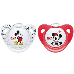 Пустышка Nuk Trendline Disney Mickey с 6 месяцев 2 шт (4008600313038) ТОП в Харькове