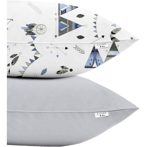 Набір наволочок Cosas WigwamDream Grey 50х70 2 шт (Set_Pillow_WigwamDream_Grey_50х70) надійний