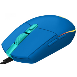 Мишка Logitech G102 Lightsync USB Blue (910-005801) краща модель в Харкові