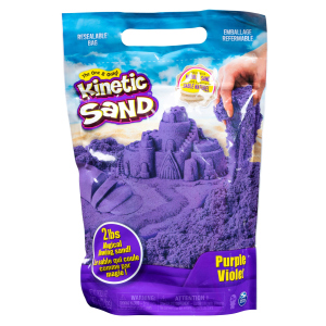 Пісок для дитячої творчості Kinetic Sand Colour Фіолетовий 907 г (71453P) в Харкові