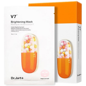 Маска, що освітлює, з вітамінним комплексом Dr.Jart+ V7 Brightening Mask 30 г x 5 шт (8809535809162) ТОП в Харкові