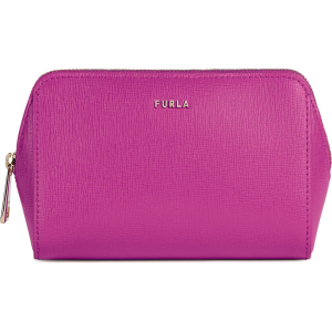 Косметичка шкіряна Furla Electra M Cosmetic Case EAW2LN1 Фіолетова (8050560824383) краща модель в Харкові