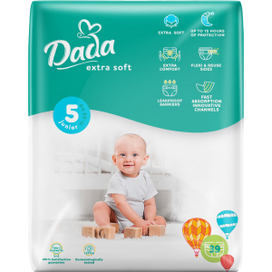 Підгузки для дітей Dada Extra Soft 5 11-25 кг 39 шт. надійний