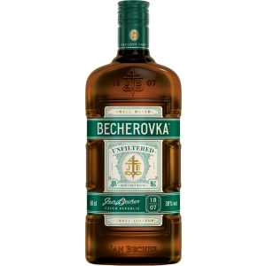 Лікерна настойка на травах Becherovka Unfiltered 0.5 л 38% (8594405103159) краща модель в Харкові