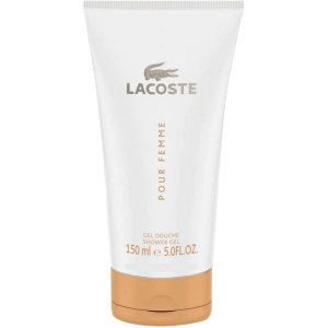 Парфумований гель для душу для жінок Lacoste Pour Femme 150 мл (737052191218)