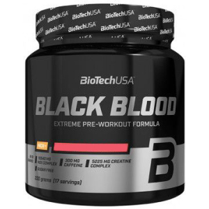 Предтренировочный комплекс BioTech Black Blood NOX+ 330 г Черника-лайм (5999076232376) ТОП в Харькове