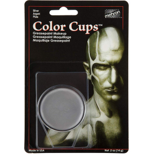 Кремовый грим Mehron Color Cups Silver 12 г (CCC-S) (764294502090) лучшая модель в Харькове