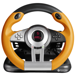 Дротове кермо SPEEDLINK Drift OZ Racing Wheel PC Black (SL-6695-BKOR-01) в Харкові