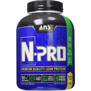 Протеїн ANS Performance N-PRO Premium Protein Банановий крем 1.8 кг (483270)