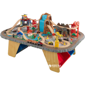 Залізниця KidKraft Waterfall Junction Train Set and Table (17498) ТОП в Харкові