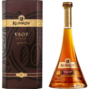 Бренди Klinkov VSOP 0.5 л в коробке 5 лет выдержки 40% (4820073560173) ТОП в Харькове