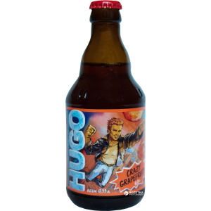 Упаковка слабоалкогольного напитка HUGO Beermix Грейпфрут 6% 0.33 л х 12 бутылок (4820120800900)