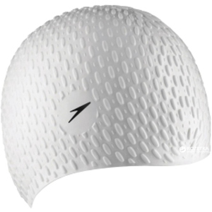 Шапочка для плавання Speedo Bubble Cap White (5053744175850) ТОП в Харкові