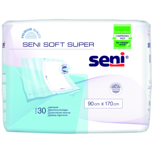 Пелюшки гігієнічні Seni Soft Super 90х170 30 шт (5900516691998) ТОП в Харкові