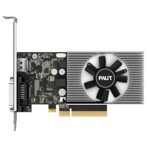 Palit PCI-Ex GeForce GT 1030 2GB DDR4 (64bit) (1151/2100) (DVI, HDMI) (NEC103000646-1082F) ТОП в Харькове