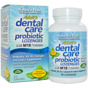 Пробіотик Natures Plus Adult`s Dental Care М'ята 60 таблеток (97467043831) краща модель в Харкові