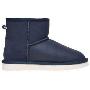 Уггі UGG Classic Mini Leather Navy W 117011 38 Темно-сині