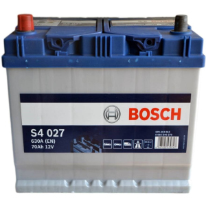 Автомобильный аккумулятор Bosch 70Аh (+/-) ASIA S4027 (630EN) (0 092 S40 270) ТОП в Харькове