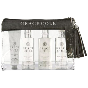 Набор для женщин Grace Cole Travel Set White Nectarine & Pear + косметичка (5055443697510) в Харькове