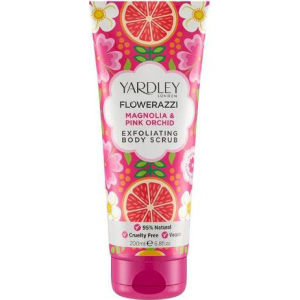 Скраб для тіла Yardley Flowerazzi Magnolia &amp; Pink Orchid Exfoliating Body Scrub 200 мл (5056179300675) в Харкові