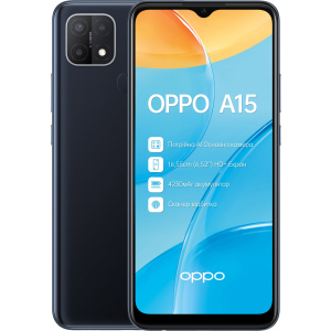 Мобильный телефон OPPO A15 2/32GB Dynamic Black лучшая модель в Харькове