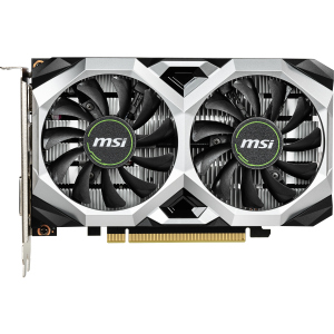 MSI PCI-Ex GeForce GTX 1650 Ventus XS 4G OC 4GB GDDR5 (128bit) (1740/8000) (1 x DisplayPort, 1 x HDMI, 1 x DVI) (GeForce GTX 1650 VENTUS XS 4G OC) краща модель в Харкові