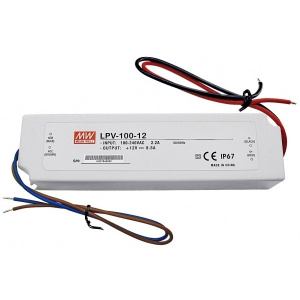 купити Блок живлення Mean Well LPV-100-12 12В 8.5А 102 Вт IP67 (59017)