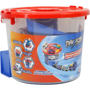 Игрушка TransRacers Автотрек-ведро с машинками 6 штук (TOYSYW463883) в Харькове