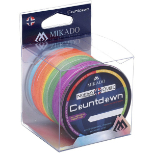 Шнур Mikado Norway Quest Countdown 300 м 0.40 мм 34.90 кг Multicolor (Z46M-040-300) краща модель в Харкові